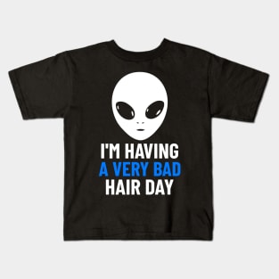 A Bad Hair Day Kids T-Shirt